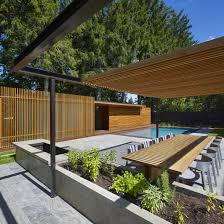 Zillow has 99 homes for sale in homestead fl matching pool house. Wooden Pool House By Amantea Architects Provides Privacy For Canadian Family