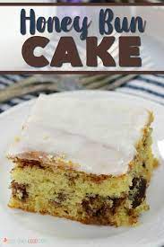 Honey Bun Cake Recipe Honey Bun Cake Honey Buns Cake Recipes
