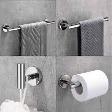 Luckin Chrome Bathroom Accessories Hardware Modern Bathroom Accessories Modern Bathroom Accessories Set Bathroom Accessory Set