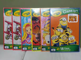 Get it as soon as mon, aug 16. Buy 6x Crayola Giant Coloring Pages Book 18 Pages Various Titles New Shrink Wrap Online In Ghana 133577735552