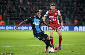 Emmanuel bonaventure dennis is a nigerian professional footballer who plays as a striker for premier league club watford. Arsenal Target Emmanuel Dennis Set To Leave Club Brugge This Summer Reveals His Manager Daily Mail Online