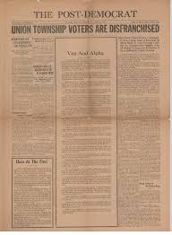 Any information from, on, or about bsucribs.com, cardinal cribs, llc and c & m property management posted on our website or marketing materials is for the sole purpose of leasing privately owned or managed. Post Democrat Muncie Ind 1926 04 22 Vol 06 No 15 Muncie Post Democrat Newspaper Ball State University Digital Media Repository