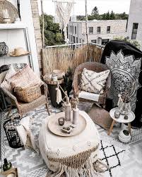 The Best Decorated Small Outdoor Balconies On Pinterest Living After Midnite Balcony Decor Bohemian Patio Small Patio Furniture