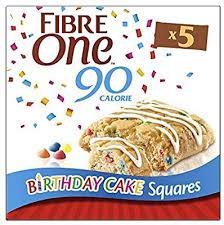 It's no secret that i have a raging sweet tooth, so i've been making smarter choices. Fibre One 90 Calorie Limited Edition Birthday Cake High Fibre Squares 24g X 5 Pieces Amazon Co Uk Grocery Food Fiber One Low Calorie Recipes