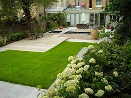 A garden path is an aisle that leads you towards a beautiful flowery end, where the sight of blossoms and soul soothing floral aroma awaits you. I Love The Scale Of This Modern Garden And The Small Reflecting Pond Modern Landscape Design Modern Landscaping Contemporary Garden Design