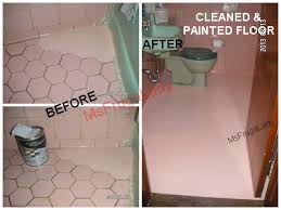 No Cleaners Would Whiten My Black Decor Trim On The Hexagonal Shaped Bathroom Floor Tile So I Clean Painting Bathroom Tiles Bathroom Floor Tiles Bathroom Flooring