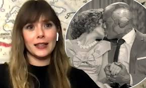 Wandavision S Elizabeth Olsen Reveals Paul Bettany Wasfuming When She Joked About His Runny Nose Daily Mail Online