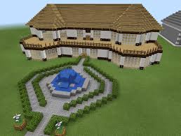 Minecraft Realistic House With Balcony Deck Wood Minecraft Mansion Minecraft Crafts Minecraft Houses Xbox