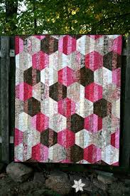 Strip Lash Pattern Hexagon Quilt Hexagon Quilt Pattern Hexie Quilt