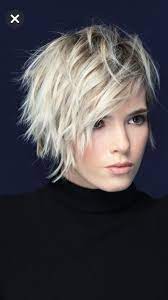 Cute Choppy Blond Blond Choppy Hairstylecasual Short Hair With Layers Messy Short Hair Short Hair Styles For Round Faces