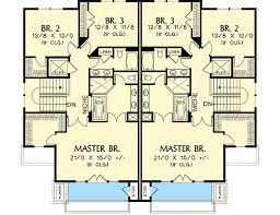 Duplex house plans are homes or apartments that feature two separate living spaces with separate entrances for two families. Plan 69111am Hillside Multi Family Home Plan Family House Plans Multi Family Homes House Plans