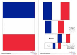 The euro is the official currency and la marseillaise is the national anthem. France Flag Printables