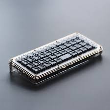 Rama S Grid Keycaps Just Arrived And They Go Very Well With Acrylic Apparently Mechanicalkeyboards Custom Computer Creative Inventions Pc Keyboard