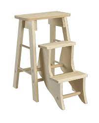 This wooden step stool has a really cool and also unusual design. Pin On Proyectos Que Intentar