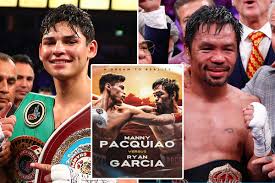 Pacquiao defeated de la hoya via technical knockout when de la hoya decided not to continue with the fight before the start of the ninth round. Ryan Garcia 22 Announces He Will Fight Manny Pacquiao 42 In Huge Blow To Conor Mcgregor After Ufc 257 Loss