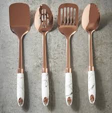 Our Marble Look Handles Have Tpe Coating For A Soft Touch Glamorous Rose Gold Heads And Convenient H Gold Kitchen Accessories Rose Gold Kitchen Kitchen Marble