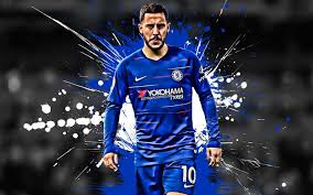 American football sportsman player on stadium running in action. Download Wallpapers Eden Hazard Chelsea Fc Belgian Football Player Attacking Midfielder Creative Art Portrait Famous Football Players Premier League England Football Hazard For Desktop Free Pictures For Desktop Free