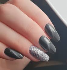 Black And Red Cat Eye Nails Black Cat Eye Ballerina Nails Gel Nails Nails Ballerina Nails