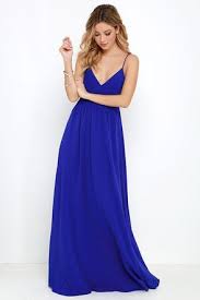 On The Silver Screen Royal Blue Maxi Dress Royal Blue Maxi Dress Long Blue Dress Royal Blue Long Dress