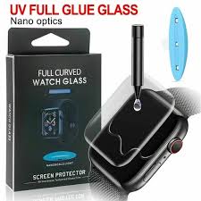 Nano Optics Uv Glue Led Light Tempered Glass Screen Protector For Apple Watch Series 1 2 3 4 For Iwatch 38mm 42mm 40mm 44mm Wish