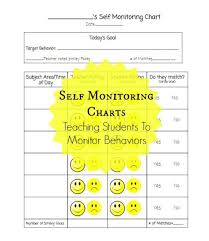 Self Monitoring Charts Are A Great Tool That Is Not Used