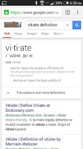 Vitiate Development Programs Web News Definitions