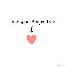 Put Your Finger Here Push Heart Animated Gif Flight seats belong to the nords!