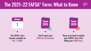 Federal Student Aid The 2021 22 Fafsa Form Has Launched On Fafsa Gov Here Are 3 Key Things To Remember Facebook
