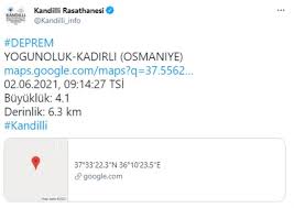 Osmaniye düziçi'nde deprem oldu.3.4 büyüklüğünde olan deprem sonrasında 23.55'te 4,2 büyüklüğünde bir deprem daha meydana geldi. Osmaniye De 4 2 Buyuklugunde Deprem Son Dakika