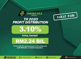 Cara pengiraan bonus tabung haji. Th 2020 Profit Distribution Tabung Haji