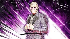 The rapper is famous for his music style experiments and mixes, he also earned a few music awards, including the latin grammy. Bad Bunny Aesthetic In Purple Background Wearing Printed Purple Coat 4k Hd Music Wallpapers Hd Wallpapers Id 39067