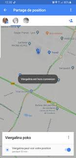 Bonjour Probleme De Position Partagee Sur Google Maps Statut Hors Connexion Google Maps Community