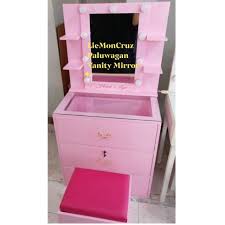 Dressers are short and wide while chests are tall and narrow. Small Dresser Set Vanity Mirror Shopee Philippines