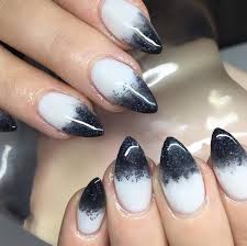 Ladies' nails have always been an important dimension of beauty and fashion. Acrylic Cute Black And White Nails Nail And Manicure Trends