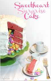 Sweetheart Surprise Valentines Day Cake Valentines Day Cakes Dessert Recipes Easy Dessert Recipes