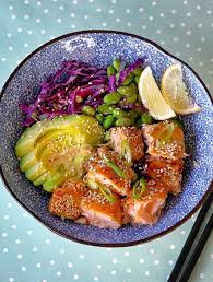 Grilled Honey Soy Salmon Rice Bowls In 2020 Salmon And Rice Salmon Rice Bowl Honey Soy Salmon
