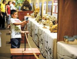 Youngsters stream to free dinosaur display at Freeport museum