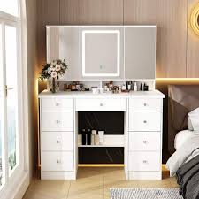 Cosmetic Vanity Outlet Mirror