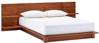 I couldn't find it, so i just figured i'd try it out and see if i could build my own. Best Platform Bed With Nightstands Attached Of 2021