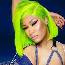 Hermosaaaa Green Hair Nicki Minaj Nicki Minaj Barbie