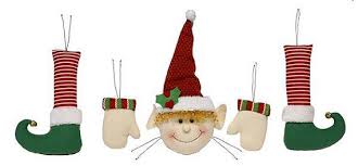 Elf Wreath Kit Five Pc 28 Quot H Elf Decor Kit Elf Wreath Kit Wreath Decor Elf Decorations Decor Kits