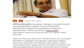 Communications and multimedia minister datuk seri dr salleh said keruak says malaysia and countries around. Salleh Said Keruak Archives Pakdin My