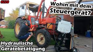 Schaltplan warnblinker 6volt in franzosisch r4 forum treckergarage blinkschalter und lenksaulenschalter traktor blinkerschalter fur traktor schlepper bagger oldtimer universal rs 09 zt ihc. Das Steuergerat Und Die Montage Hydraulische Geratebetatigung Ihc 633 Stahlwerk Mr Moto Youtube