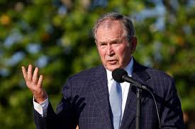 George walker bush (born july 6, 1946) is an american politician and businessman who served as the 43rd president of the united states from 2001 to 2009. George W Bush Fordert Nachdrucklich Dass Afghanischen Fluchtlingen Unverzuglich Geholfen Wird Vollstandige Erklarung Germanic Nachrichten