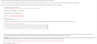 A prospector sells his wife and daughter to another gold miner for the rights to a gold mine. This Question Uses The Florida 2000 Data Set Av Chegg Com