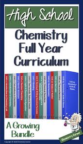 Get Back Your Precious Time Your Year Is Done For You Saving You Time And Frustration This Growing High School Chemistry Middle School Chemistry Chemistry