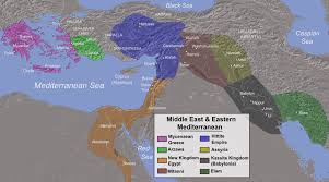 Maybe you would like to learn more about one of these? Map Of The Middle East And Eastern Mediterranean In The 14th Century Bc 1041x578 Mapporn