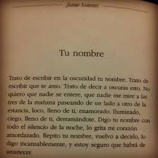 Tu Nombre Words Quotes Jaime Sabines
