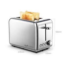 Oleh karena itu, simak fungsi toaster yang wajib diketahui para pemilik alat pemanggang roti berikut ini! Xiaomi Deerma Alat Pemanggang Roti Bread Toaster Dem Sl281 Silver Jakartanotebook Com