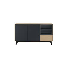 Vidaxl buffet 150 x 40 x 85 cm bois de manguier massif. Design Reihe Buffet 2 Turen 2 Nischen 1 Schublade Adamo Aus Holz 150 Cm Eiche Hell Amp Story 5438